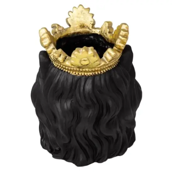 Sagebrook Home Lion With Crown Novelty Planters image {3}