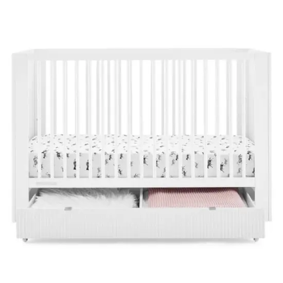 Delta Children Cassie 4-in-1 Convertible Crib with Underdrawer - Greenguard Gold Certified image {5}