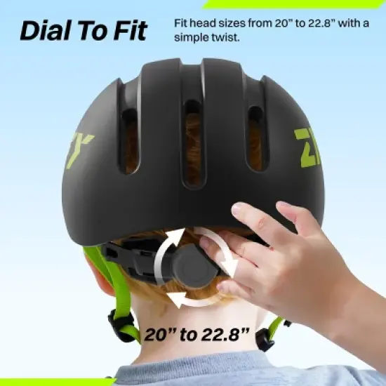 Adjustable Bike Helmet for Kids Toddlers - Lightweight, Safety Certified Scooter Helmet with Washable Inner Lining for Boys & Girls Outdoor Riding image {3}
