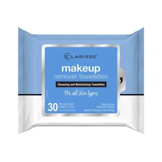 Clarisse Makeup Remover Towelettes Case Of 12 image {3}