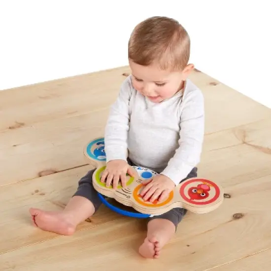 Baby Einstein Hape Magic Touch Drums Wooden Musical Toy image {2}
