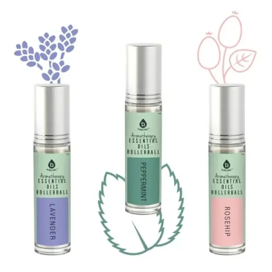 Pursonic Aromatherapy Essential Oils Rollerballs image {2}