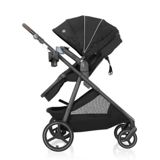 Evenflo Shyft Intuiti+ Modular Stroller - Dubhan Black image {5}