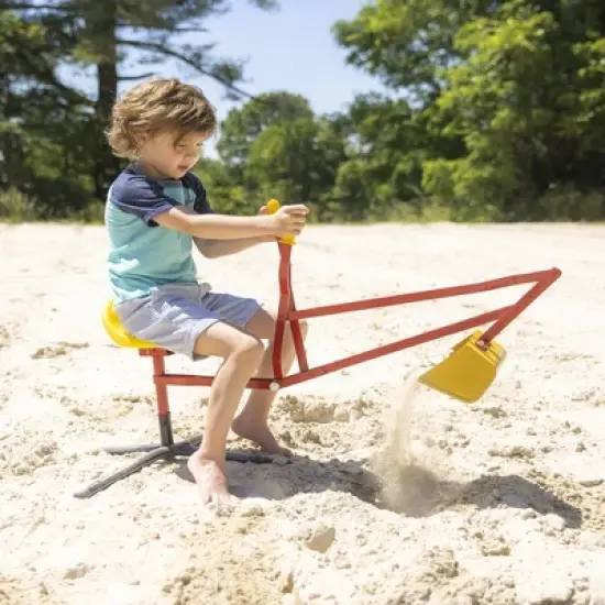 HearthSong - Sturdy Steel Sand Digger for Kids with 360 Degree Rotation image {6}