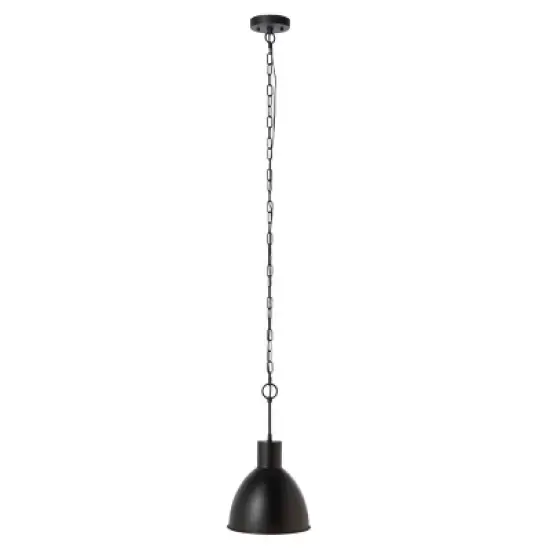 Priestly 9.84" Outdoor Pendant - PLT7021 - Black - Safavieh image {1}