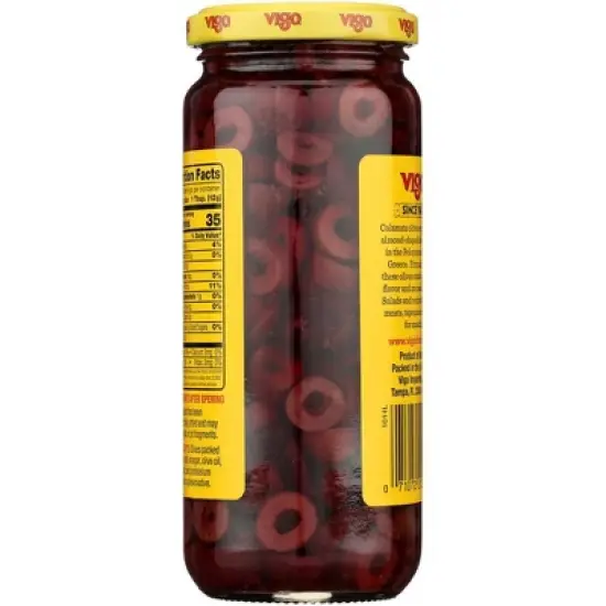 Vigo Sliced Kalamata Olives - 6 pack, 6 oz image {2}