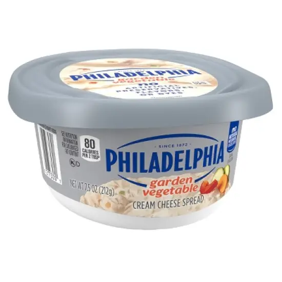 Philadelphia Garden Vegetable Cream Cheese Spread - 7.5oz image {8}