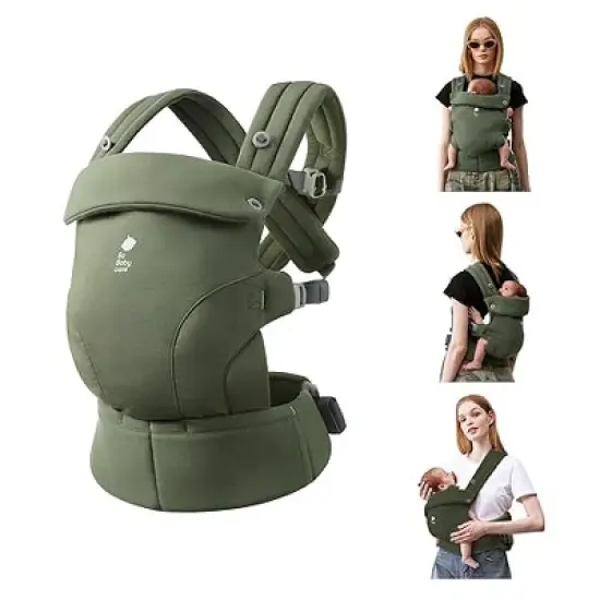 Bc Babycare Baby Carrier for Newborn to Toddler Ergonomic Breathable Baby Wraps image {7}