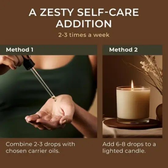 Gya Labs Lime Essential Oil for Skin - 0.34 Fl Oz -Lime Oil for Diffuser, Hair & Candle Making Scent image {5}