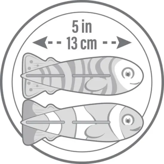 CocoNut Outdoor Torpedo Racers Dive Toys - 6-Pack Assortment (2 Whales, 2 Submarines, 2 Tropical Fish) image {5}