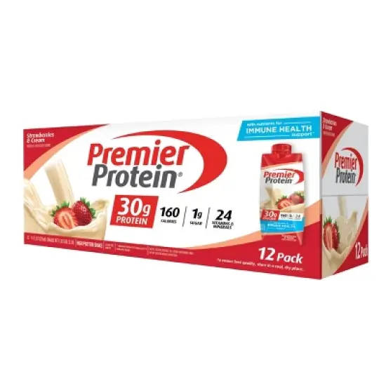 Premier Protein Nutritional Shake - Strawberries & Cream image {6}