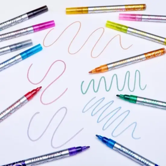 Scribble Stuff 12ct Outliner Markers, Teacher Supplies image {8}