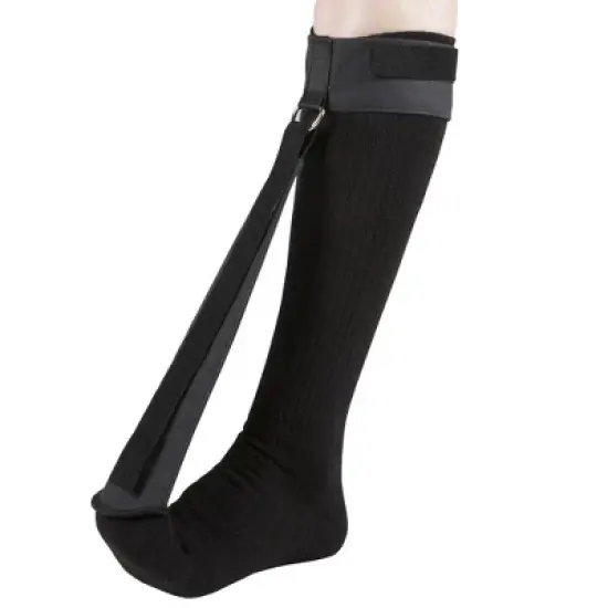 OTC Night Sock, Plantar-Fasciitis, Select Series, Black image {3}