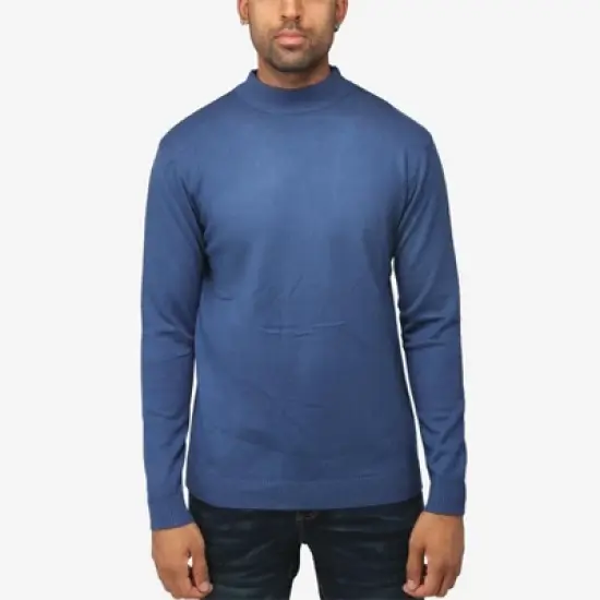 X RAY Men's Soft Slim Fit Turtleneck, Mock Neck Pullover Sweaters for Men(Big & Tall Available) image {24}