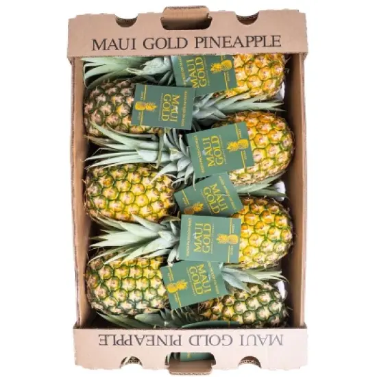 Freshly Picked Maui Gold Pineapples - 8ct image {2}
