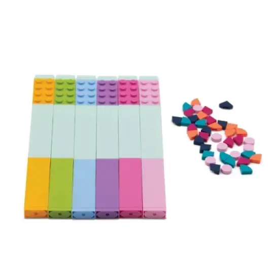6pk LEGO Dots Fine Line Markers image {3}