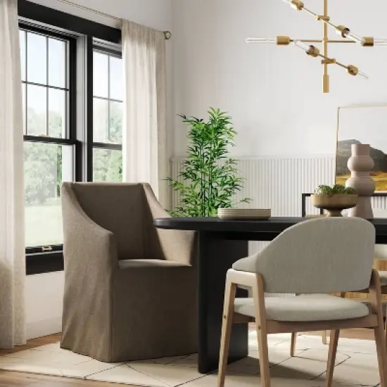 Replacement Slipcover Only for Sloped Arm Dining Chair - Threshold&trade; image {8}