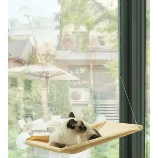 Window Mounted Window Perch Cat Resting Bed Hanging Seat Shelf Pet Hammock image {1}