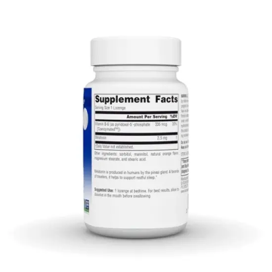 Melatonin 2.5mg Sublingual-Orange by Source Naturals, Inc.  -  120 Lozenge image {1}