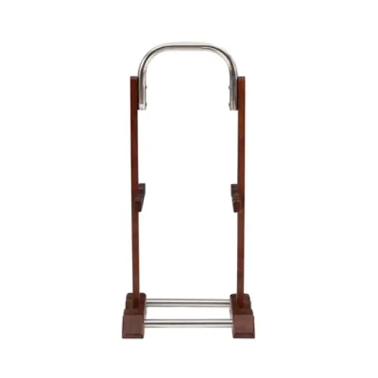 Grant Tray Tables Dark Cherry/Chrome - Powell Company image {10}