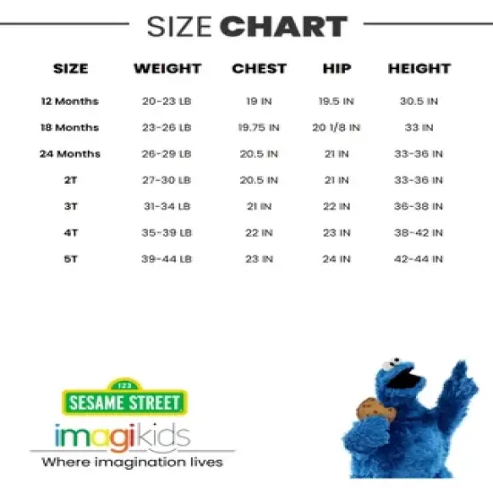 Sesame Street Cookie Monster Zip Up Hoodie Toddler image {6}