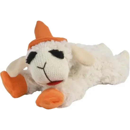 Multipet Lamb Chop with Witch Hat 10.5" - White image {3}