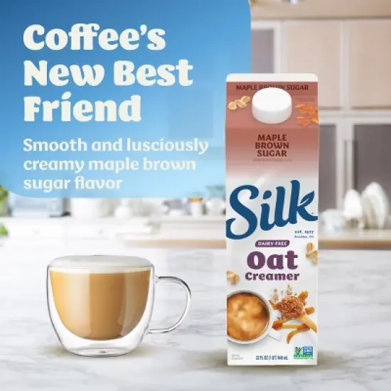 Silk Dairy-Free Oat Creamer image {2}