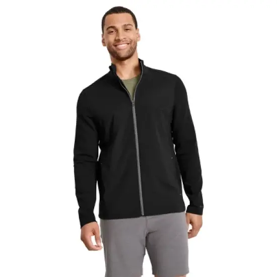 Jockey Men's EVERACTIVE Mixed Media Jacket image {6}