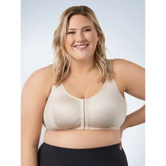 Leading Lady The Marlene - Silky Front-Closure Comfort Bra image {3}