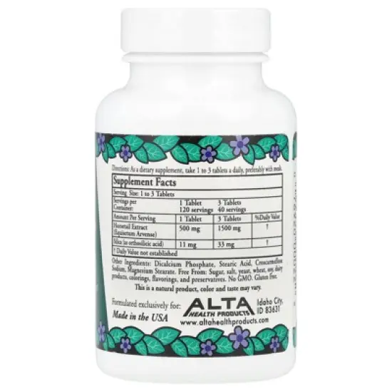 Alta Health Herbal Silica with Bioflavonoids, 120 Tablets image {1}