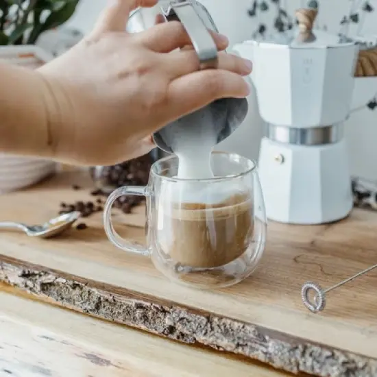 GROSCHE FRESNO Double Walled Glass Cups, Set of 2, 9.2 fl oz each image {3}