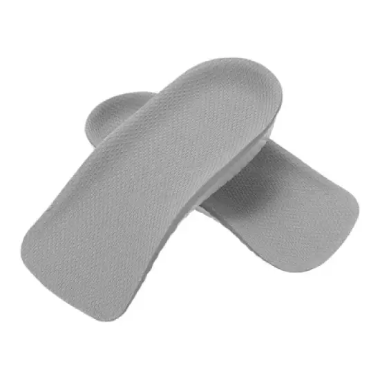 Unique Bargains Height Increase Shoe Inserts One Size Fits All White Gray 1 Pair image {4}