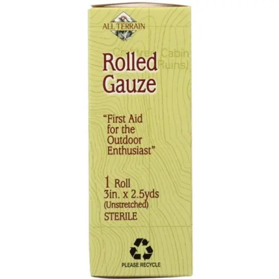 All Terrain 3" Latex Free Rolled Gauze - 2.5 yd image {2}