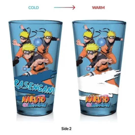 Just Funky Naruto Shippuden 16oz Color Change Pint Glass image {2}