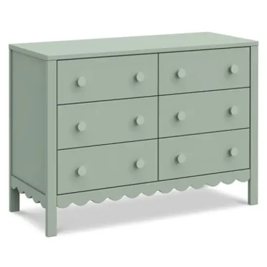 DaVinci Sammy Scallop 6 Drawer Dresser image {1}