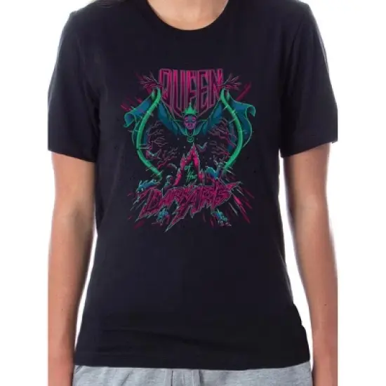 Disney Villains Womens' Evil Queen Just One Bite Dark Arts Sleep Pajama Set Multicolored image {1}