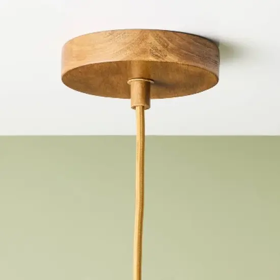 Wood Trumpeted Pendant Light - Hearth & Hand&trade; with Magnolia image {3}