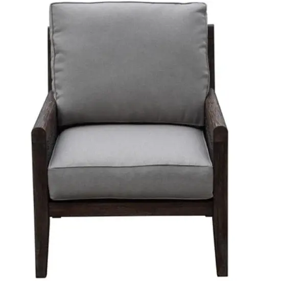 Courtyard Casual Bermuda FSC Teak 4 pc Sofa Seating Set  Includes:  One Sofa, One Coffee Table & Two Club Chairs image {8}