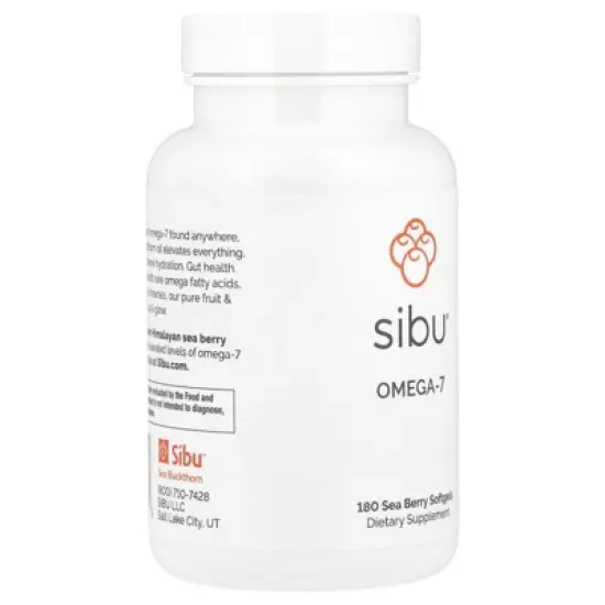 Sibu Beauty Omega-7, 180 Softgels image {3}