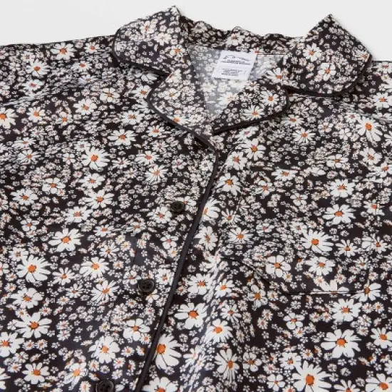 Girls' Satin Coat Pajama Set - art class&trade; image {2}