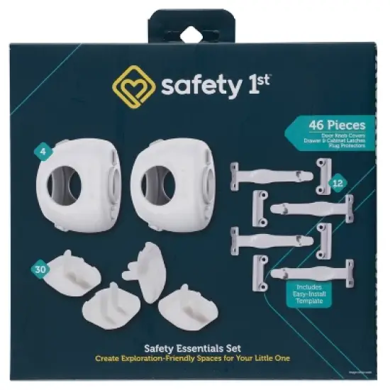 Safety 1st Safety Essentials Childproofing Kit - White 46pc image {8}