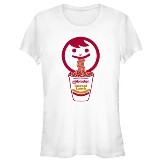 Junior's Maruchan Eating Instant Lunch T-Shirt image {3}
