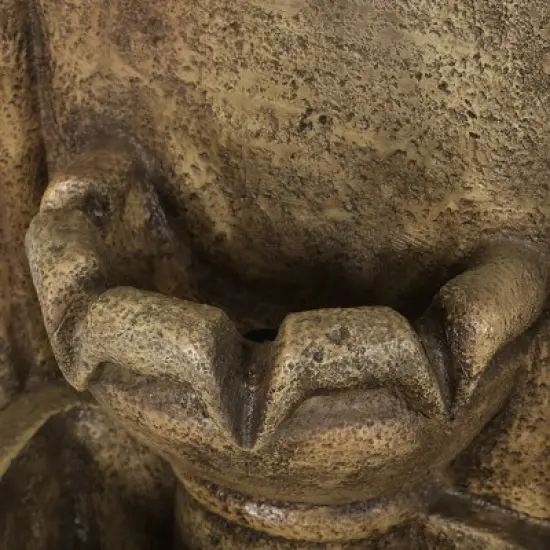 Frontage Outdoor 2-Tier Single Spout Fountain - Light Brown - Christopher Knight Home image {7}