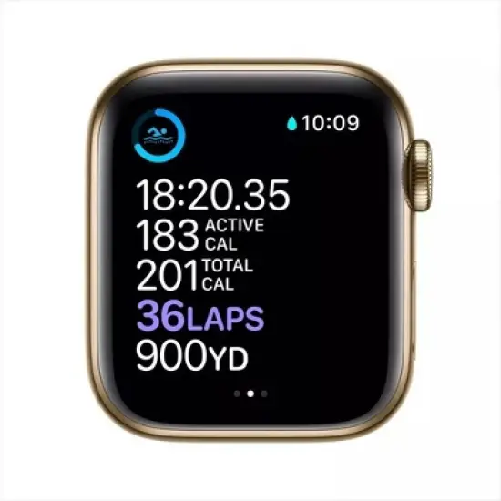 Apple Watch Series 6 GPS + Cellular Stainless Steel Case - Target Certified Refurbished image {2}