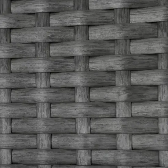 Nash 7pc Wicker Dining Set - Gray - Christopher Knight Home image {4}