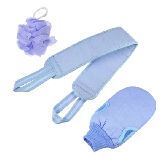 Unique Bargains Shower Bath Brush Kit 8.66"x4.72" 1 Set image {7}