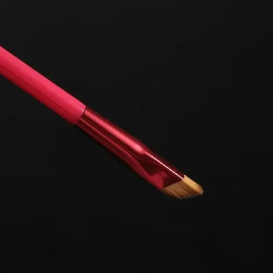 Unique Bargains 4pcs Eyebrow Brush, Concealer, Multifunction Three-Dimensional Concealer Makeup Brush Coffee L image {4}