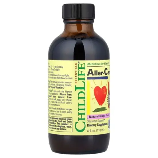 CHILDLIFE ESSENTIALS Aller-Care - Kids Immune Support, Contains Herbal Extracts, Antioxidants & Phytonutrients, Immune Defense Formula, Allergen-Free, image {3}