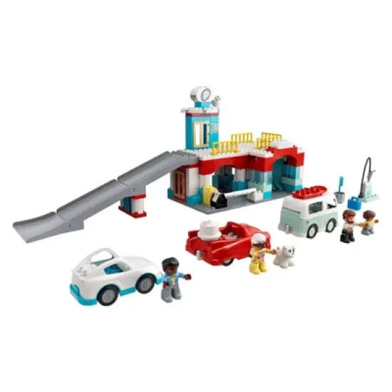 LEGO DUPLO Car Park and Car Wash Toy 10948 image {1}