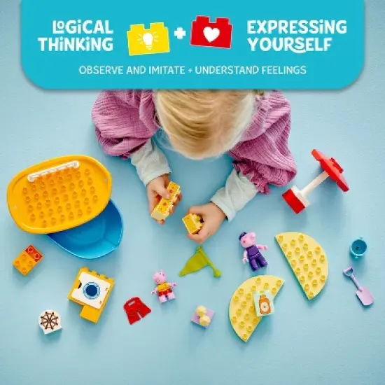 LEGO DUPLO Peppa Pig Boat Trip Bath Toy 10432 image {1}